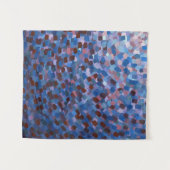 Abstrakter Mond Wandteppich (Vorderseite (Horizontal))