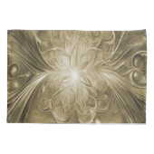 Abstrakter Monogram-Kissenkoffer, Geblüht Kissenbezug (Rückseite)