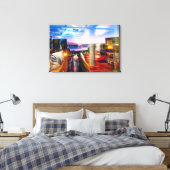 Abstrakter Morgenfotograf Leinwanddruck (Insitu (Schlafzimmer))