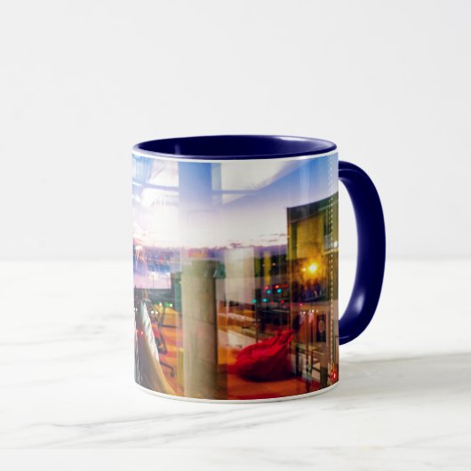 Abstrakter Morgenfotograf Tasse (VorderseiteRechts)