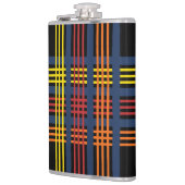 Abstrakter Multycolor-Flasche Flachmann (Links)