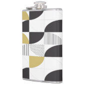 Abstrakter Multycolor-Flasche Flachmann (Links)