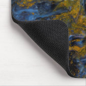 Abstrakter naher Aufstieg von Pietersite Mousepad (Ecke)