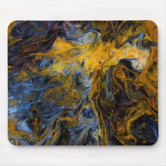 Abstrakter naher Aufstieg von Pietersite Mousepad (Vorne)