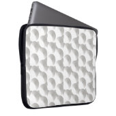 Abstrakter nahtloser 3D-Diahintergrund.abstr Laptopschutzhülle (Vorne Rechts)