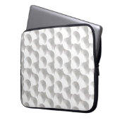 Abstrakter nahtloser 3D-Diahintergrund.abstr Laptopschutzhülle (Vorderseite Links)