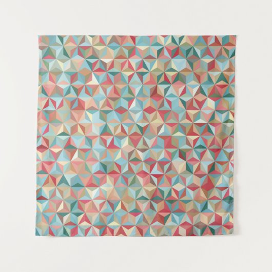 Abstrakter nahtloser Hintergrund aus Pastellfarben Wandteppich (Vorderseite (Horizontal))