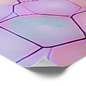 Abstrakter nahtloser Hintergrund von farbenfrohen Poster (Ecke)