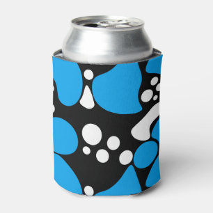 Abstrakter nahtloser Moderator druckt helle Spaß K Dosenkühler