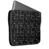 Abstrakter nahtloser Musterhintergrund mit multico Laptopschutzhülle (Vorne Rechts)