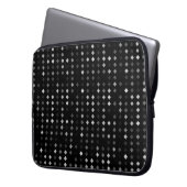 Abstrakter nahtloser Musterhintergrund mit multico Laptopschutzhülle (Vorderseite Links)