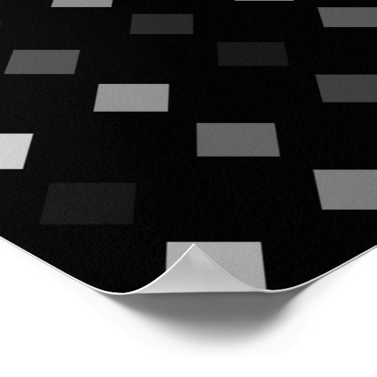 Abstrakter nahtloser Musterhintergrund mit multico Poster (Ecke)