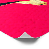 abstrakter nahtloser orientalischer Hintergrund Poster (Ecke)