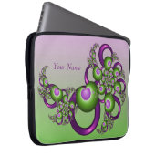 Abstrakter Name des  Fraktals Laptopschutzhülle (Vorne Rechts)