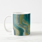 Abstrakter Name Monogram Kaffeetasse (Links)