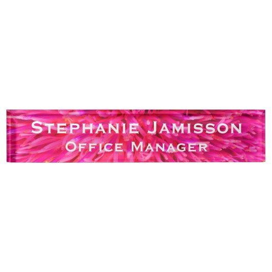 Abstrakter Name Namensplakette (Vorderseite)