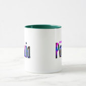 Abstrakter Name "Patricia" Tasse (Zentrum)
