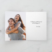 Abstrakter Name Tageskarte Karte (Innenseite)