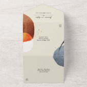 Abstrakter Naturaufstieg All In One Einladung (Außenbereich)