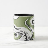 Abstrakter Naturfluss Tasse (Zentrum)