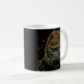 Abstrakter Neonazer Kaffeetasse (VorderseiteRechts)