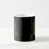 Abstrakter Neonazer Kaffeetasse (Mittel)