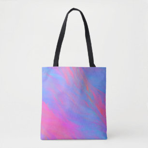 Abstrakter Neonfarbenstrom Tasche