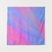 Abstrakter Neonfarbenstrom Wandteppich (Vorderseite)