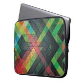 Abstrakter Neopren-Laptop-Sieb Laptopschutzhülle (Vorderseite Links)
