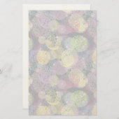 Abstrakter Niedlicher Polka-Dot-Kreis Briefpapier (Vorne/Hinten)