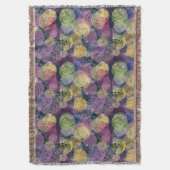 Abstrakter niedlicher Polka-Punkt-Kreis Decke (Vorderseite Vertikal)