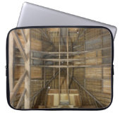 Abstrakter Notebook-Sieb auf der Dachterrasse Laptopschutzhülle (Vorderseite)