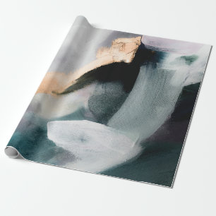 Abstrakter Öltexturhintergrund. Farbe auf Leinwand Geschenkpapier