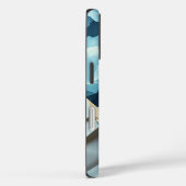 Abstrakter Origami Sky und Gold Case-Mate iPhone Hülle (Rückseite / Rechts)