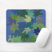 Abstrakter Ozeanmousepad Mousepad (Mit Mouse)