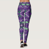 Abstrakter Paint-Spritzer Leggings (Rückseite)