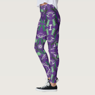 Abstrakter Paint-Spritzer Leggings