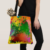 Abstrakter Paint-Spritzer Tasche (Von Nahem)