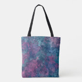 Abstrakter Painterly Spritzer Tasche (Rückseite)