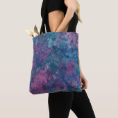 Abstrakter Painterly Spritzer Tasche (Von Nahem)