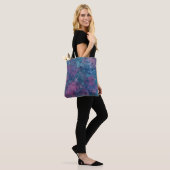 Abstrakter Painterly Spritzer Tasche (Am Model)