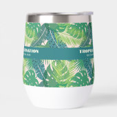 Abstrakter Palm Leaf Muster (Links)