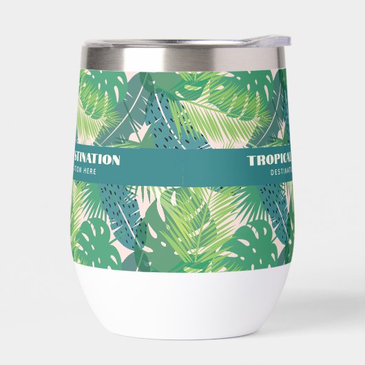 Abstrakter Palm Leaf Muster (Links)