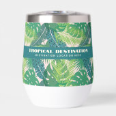 Abstrakter Palm Leaf Muster (Vorderseite)