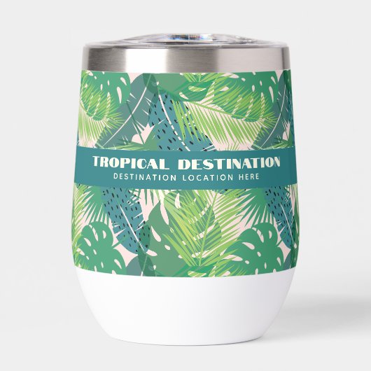 Abstrakter Palm Leaf Muster (Vorderseite)