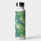 Abstrakter Palm Leaf Muster Trinkflasche (rechts)