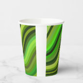 Abstrakter Papiercup Pappbecher (Links)