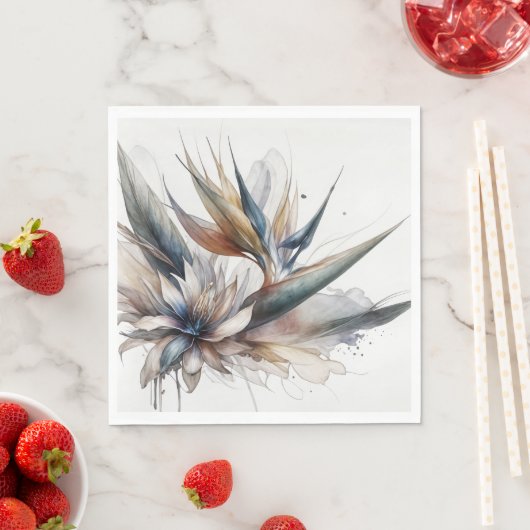 Abstrakter Paradies Serviette (Beispiel)