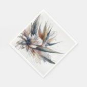 Abstrakter Paradies Serviette (Ecke)