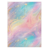 Abstrakter Pastell-Glitzer Nahtloses Muster Tischdecke (Vorderseite)